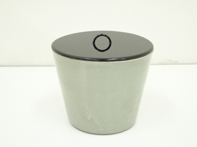 茶道具水指廣州窯造